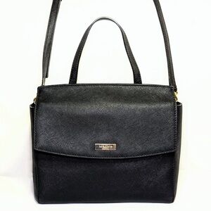 Kate Spade Laurel Way Alisanne Bag- Black Leather! Wear 3 Ways! Lightly used!